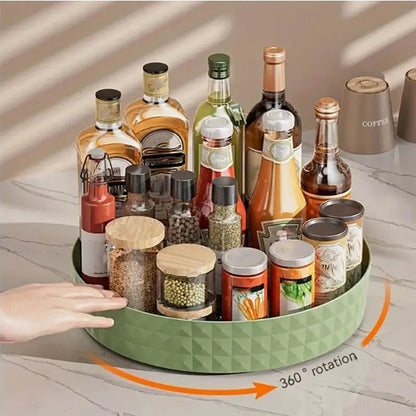 Rotating Spice Rack Organizer