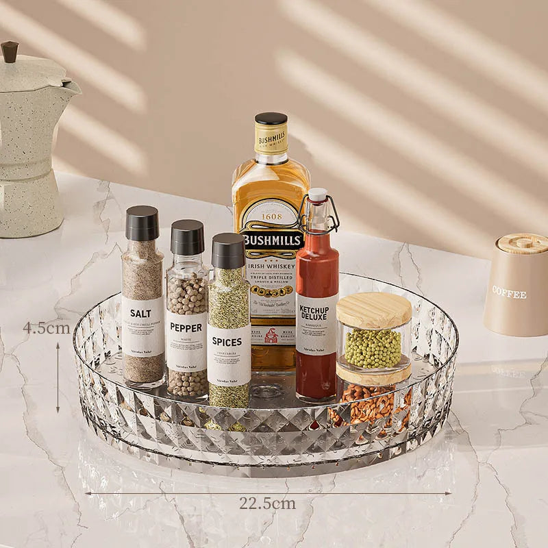 Rotating Spice Rack Organizer