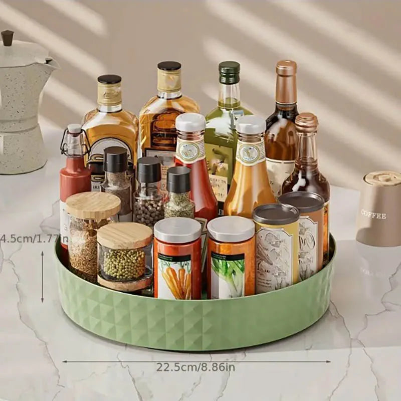Rotating Spice Rack Organizer