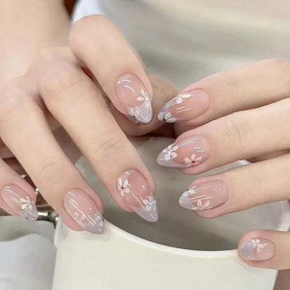 Colorful 3D Press-On Nails