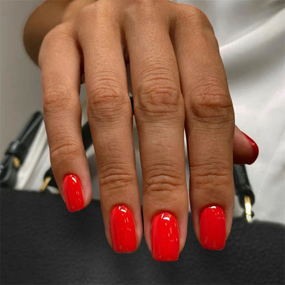 Glossy Acrylic Press-On Nails
