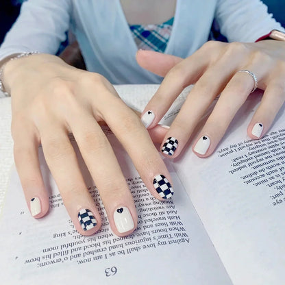 Charming Pink Flame Long Ballet Press-On Nails