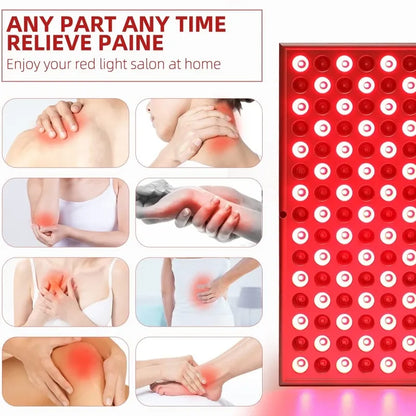 Aapon Mini Market Ltd - LED Red Light Therapy Panel Lamp: Facial Anti-Aging, Skin Care