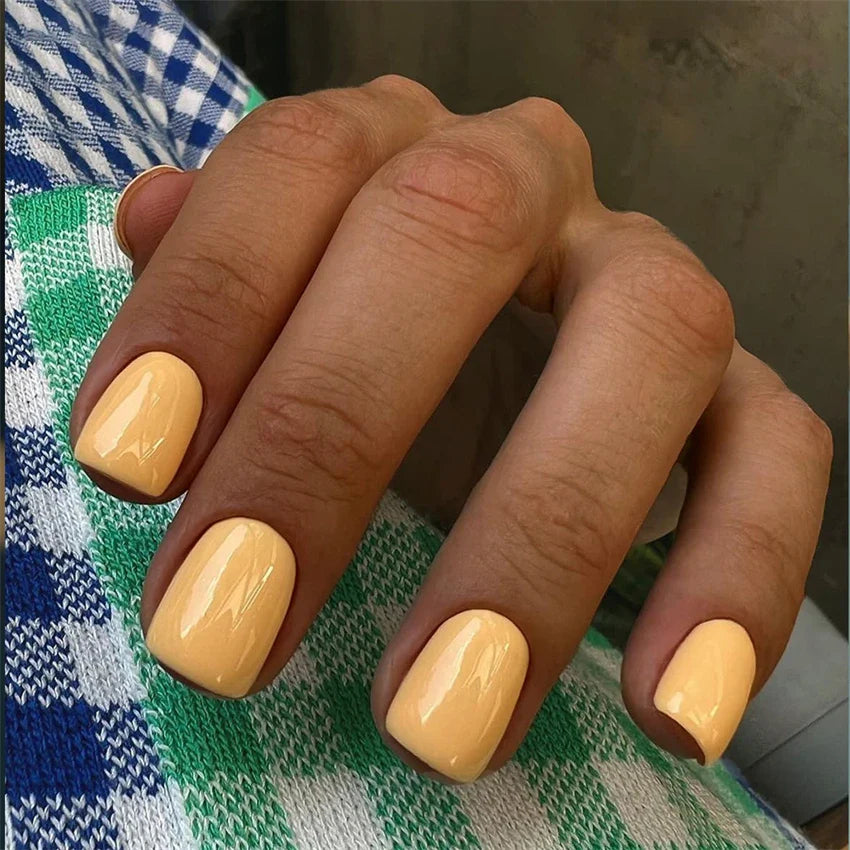 Glossy Acrylic Press-On Nails