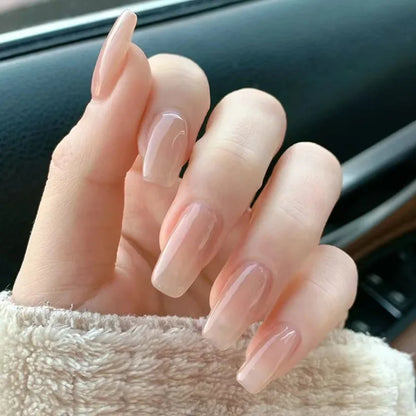 Glossy Acrylic Press-On Nails