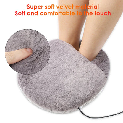 Aapon Mini Market Ltd - Heated USB Foot Warmer Pad for Winter Use
