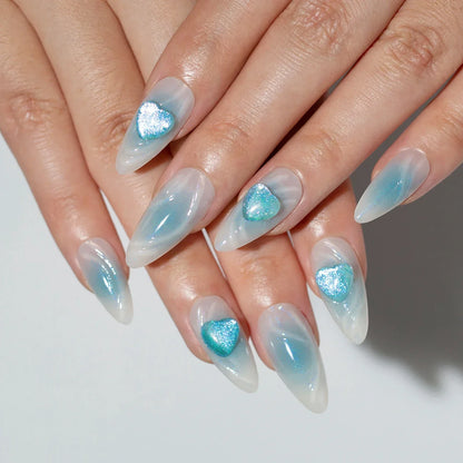 Colorful 3D Press-On Nails