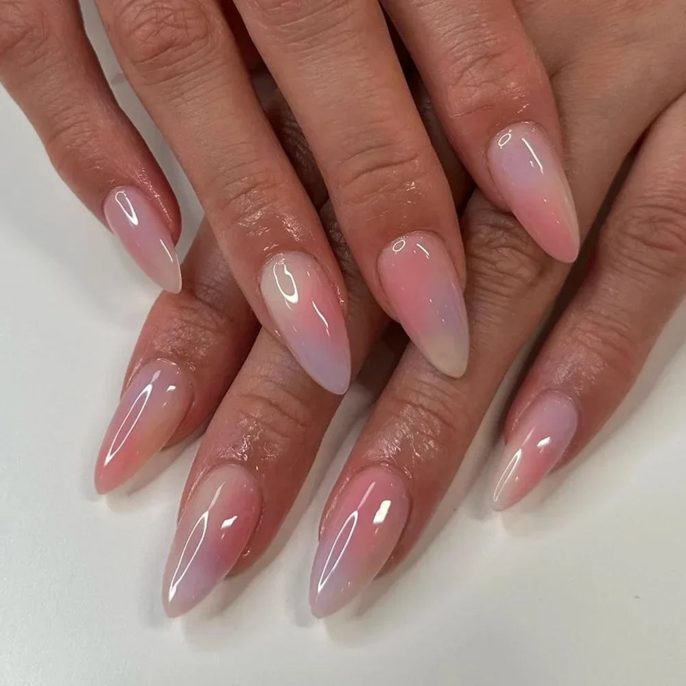 Colorful 3D Press-On Nails
