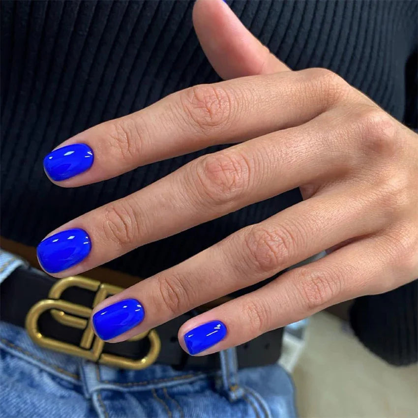 Glossy Acrylic Press-On Nails