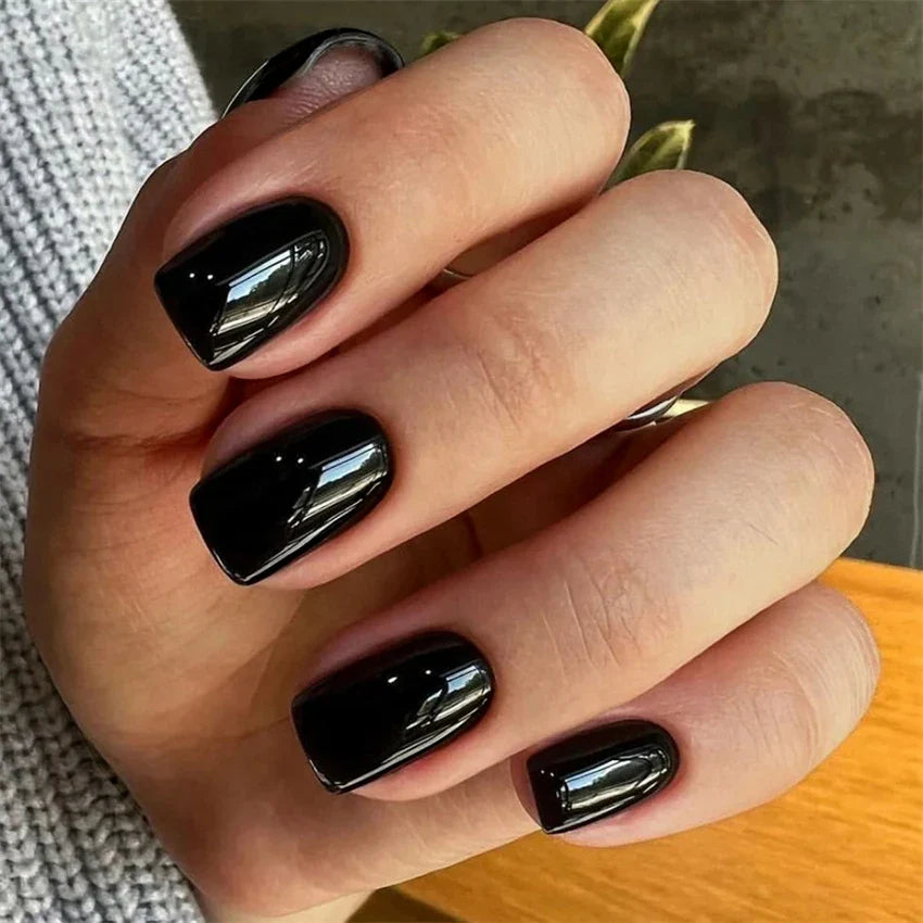 Glossy Acrylic Press-On Nails