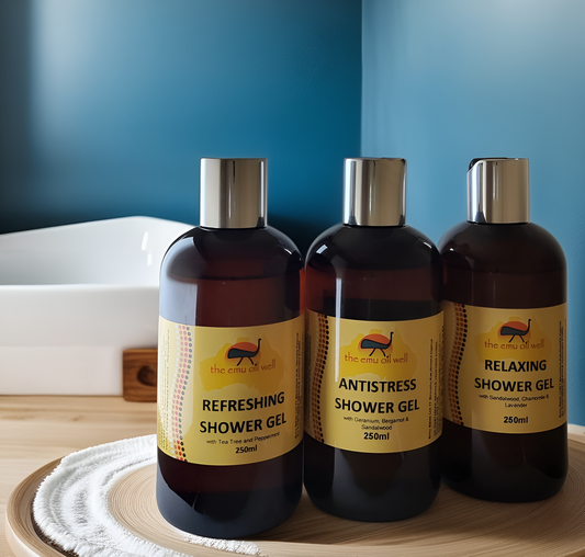 Emu Oil Shower Gel Collection