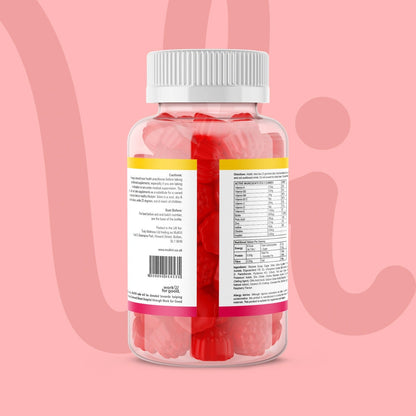 Aaponminimarket Hair Skin & Nails Gummies - Raspberry Flavour