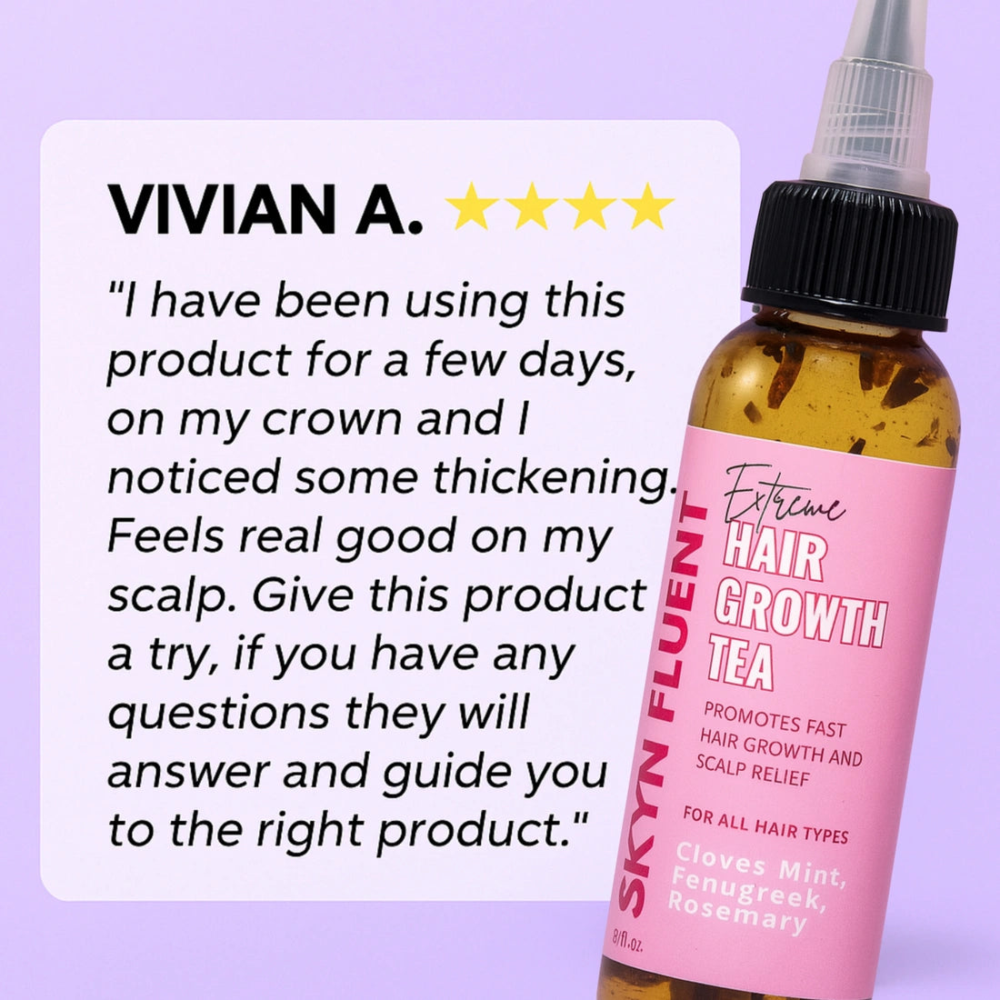 Extreme Hair Growth Tea | Herbal Scalp Treatment