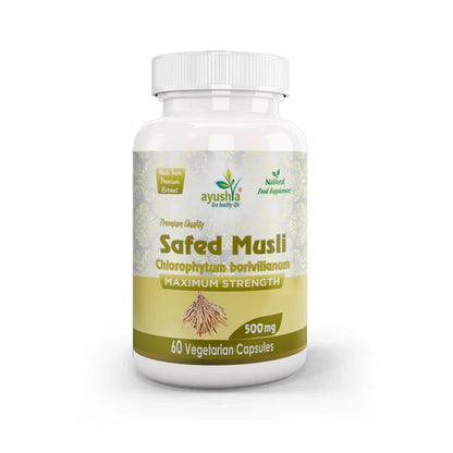 Aapon Mini Market Ltd Safed Musli Capsule (Chlorophytum Borivilianum)