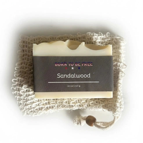 Aaponminimarket Sandalwood Tallow Soap Bar