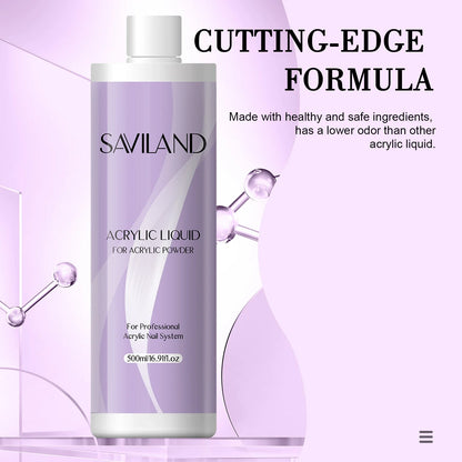 Saviland Acrylic Nail Liquid 180/500ml