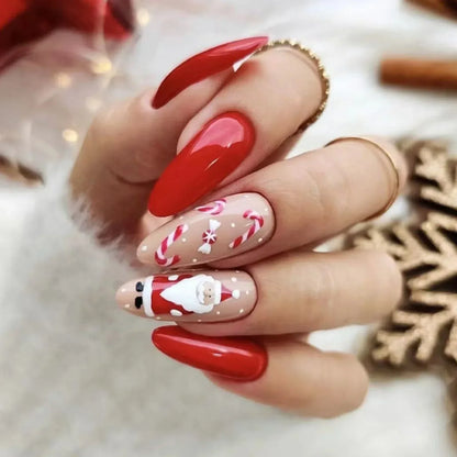 Christmas Press-On Nails – 24-Piece Sets, 60+ Designs – view 9