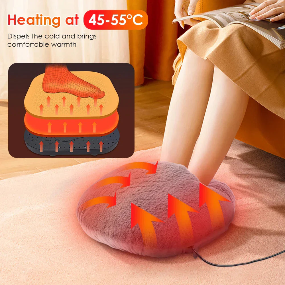 Aapon Mini Market Ltd - Heated USB Foot Warmer Pad for Winter Use