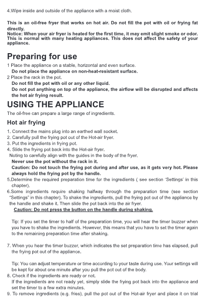 NNETM Air Fryer with Stainless Steel Non-Stick Pot-1