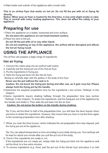 NNETM Air Fryer with Stainless Steel Non-Stick Pot-1