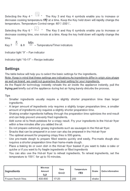 NNETM Air Fryer with Stainless Steel Non-Stick Pot-3