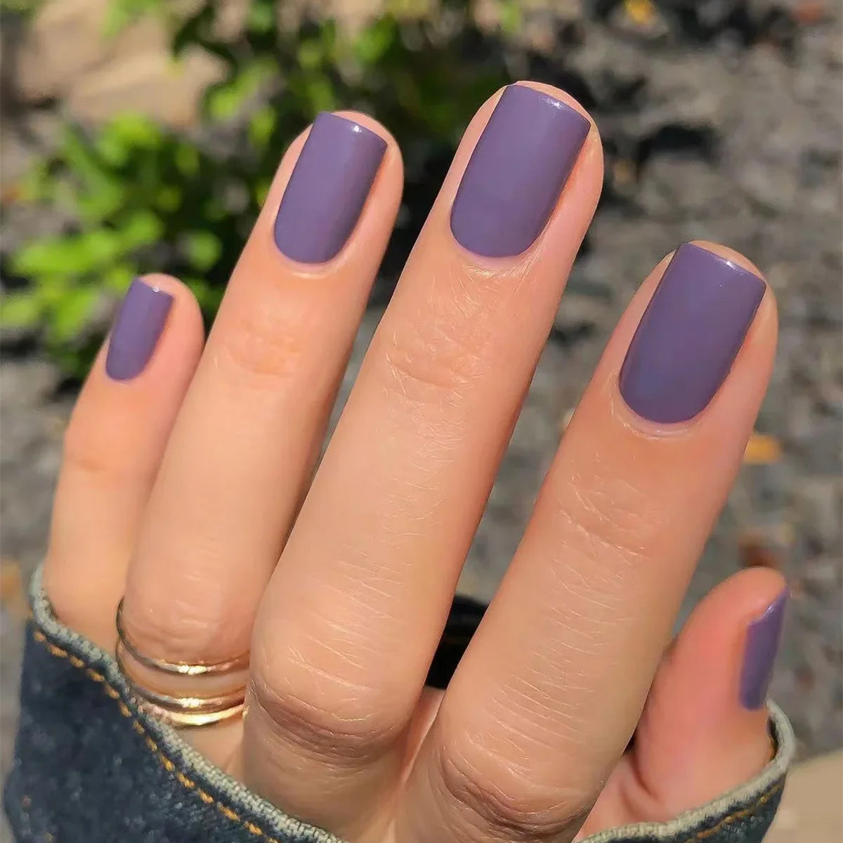 Aapon Mini Market Ltd Glossy Acrylic Press-On Nails
