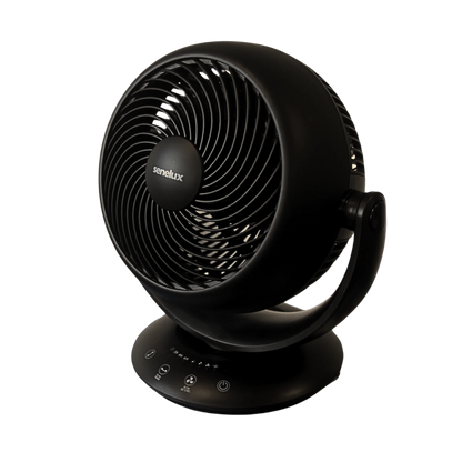 Aapon Mini Market Ltd Senelux 8 Inch Cooling Fan with Remote Control, Automatic Oscillation