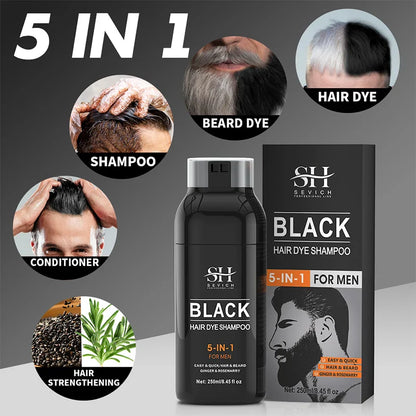 Sevich 5-in-1 Hair Dye Shampoo