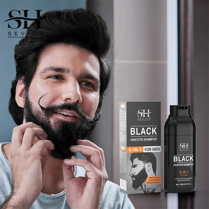 Sevich 5-in-1 Hair Dye Shampoo