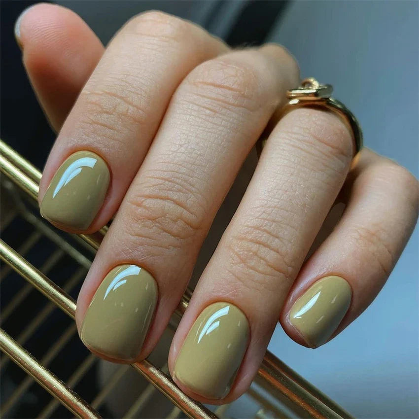 Aapon Mini Market Ltd Glossy Acrylic Press-On Nails