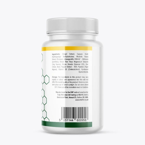 Aaponminimarket Shilajit KSM-66® Complex Supplement