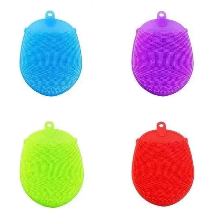 Aaponminimarket Silicone Dish Washing Scrubber