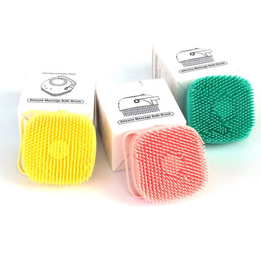Aaponminimarket Silicone Pet Bath Massage Gloves Brush