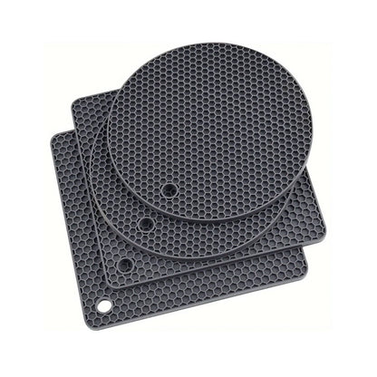 Aapon mini market -Silicone Trivets Set Heat-Resistant & Non-Slip (4PCS)