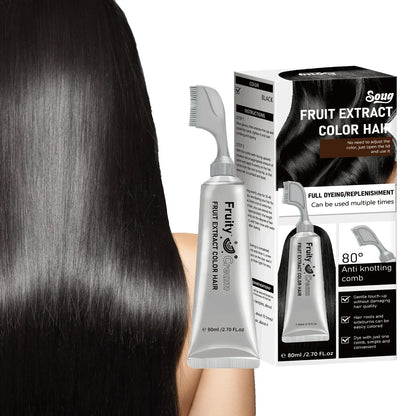 Silver Grey Hair Dye Cream