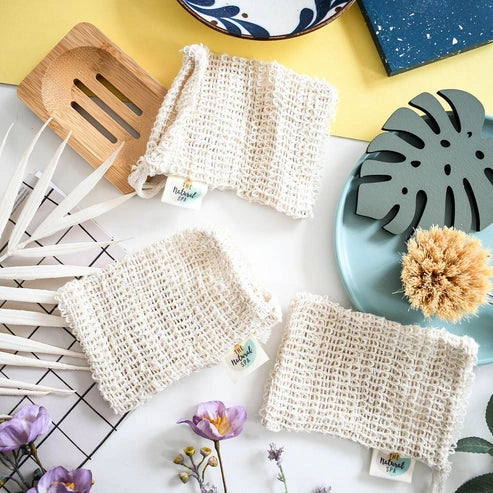 Aaponminimarket Sisal Soap Bags
