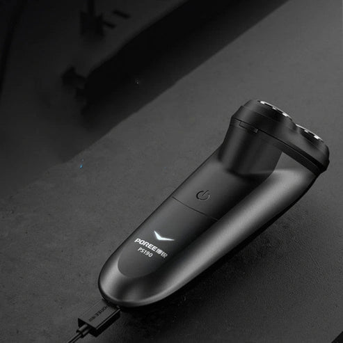 Aaponminimarket _ Smart Electric Shaver with Self-Cleaning Feature