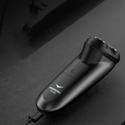 Aaponminimarket _ Smart Electric Shaver with Self-Cleaning Feature