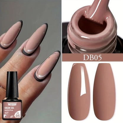 Solid Color Gel Nail Polish