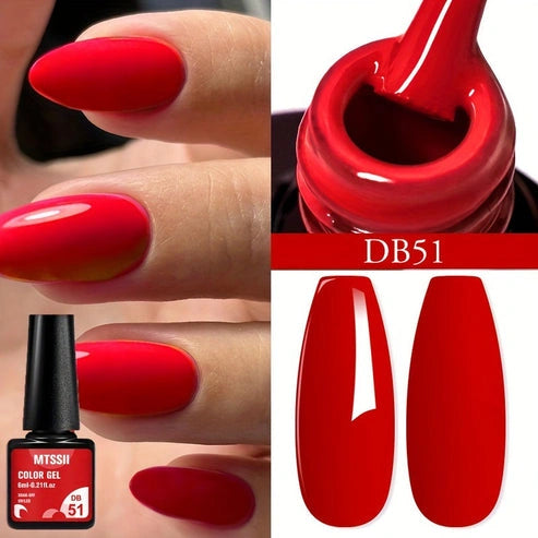Solid Color Gel Nail Polish