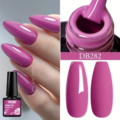 Solid Color Gel Nail Polish