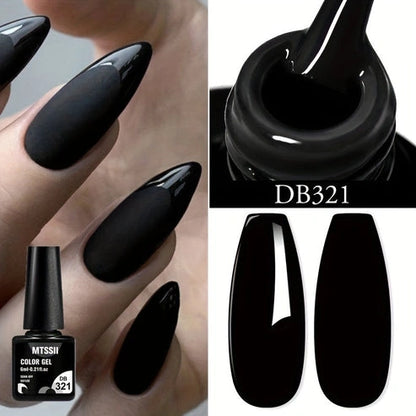 Solid Color Gel Nail Polish