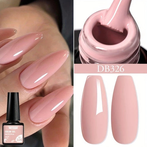 Solid Color Gel Nail Polish
