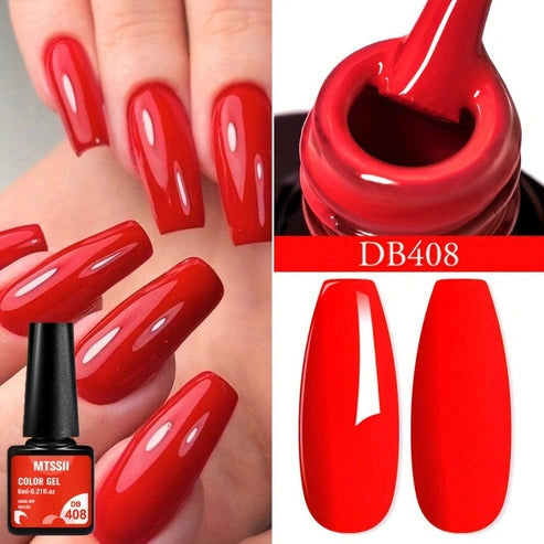 Solid Color Gel Nail Polish