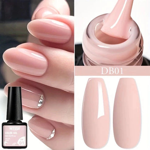 Solid Color Gel Nail Polish