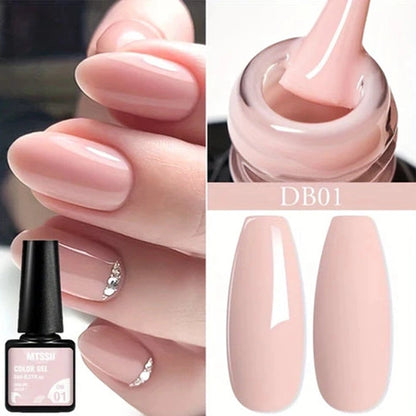 Solid Color Gel Nail Polish