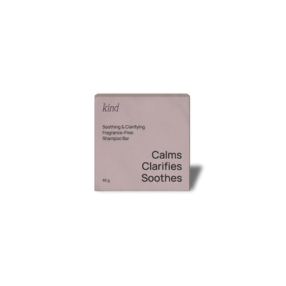 Soothing & Clarifying Fragrance-Free Solid Shampoo Bar