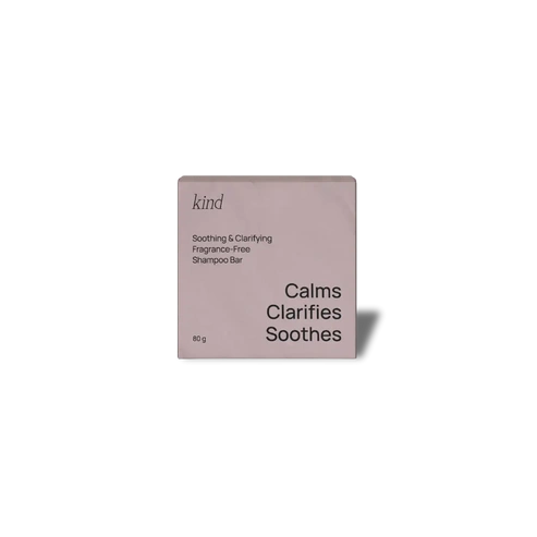 Soothing & Clarifying Fragrance-Free Solid Shampoo Bar