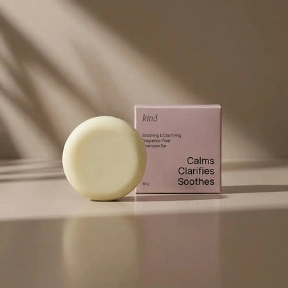 Soothing & Clarifying Fragrance-Free Solid Shampoo Bar