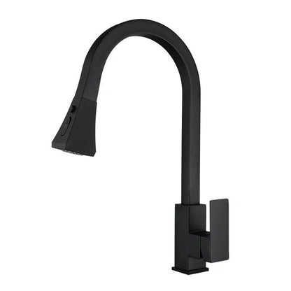 Aaponminimarket Square Kitchen Pull-Out Faucet